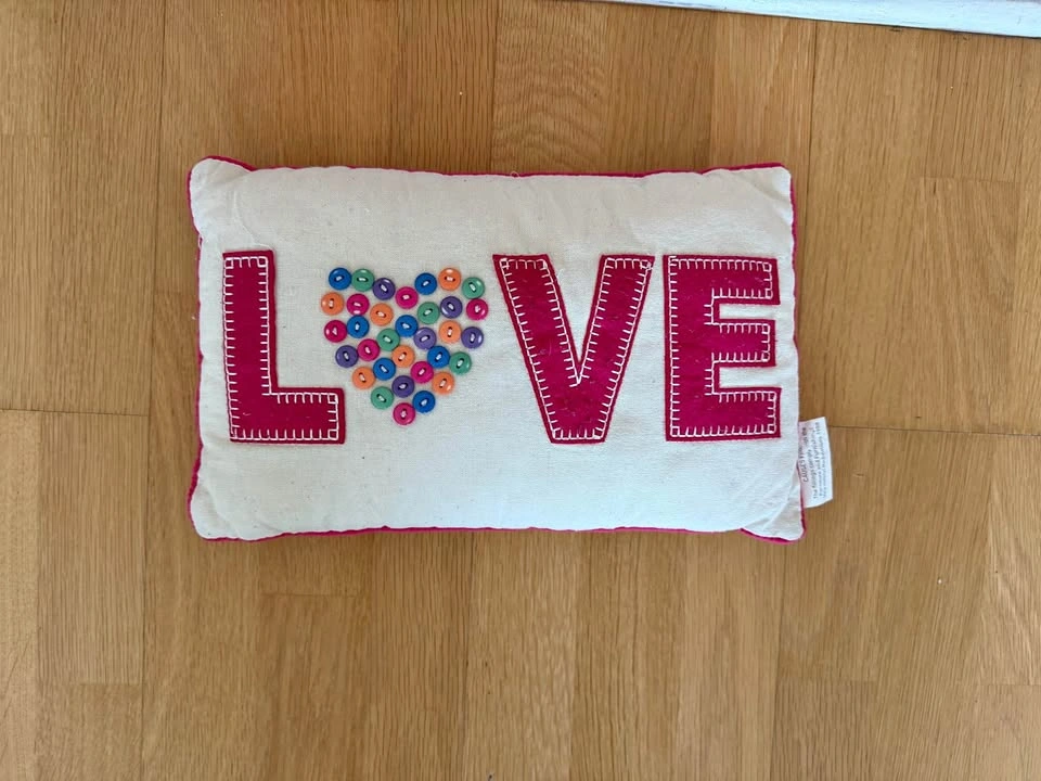 "LOVE" Decorative Throw Pillow