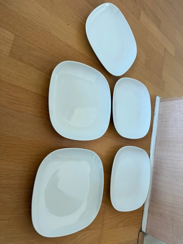 IKEA White Dinnerware Set – Plates, Bowls & Glasses - photo 4