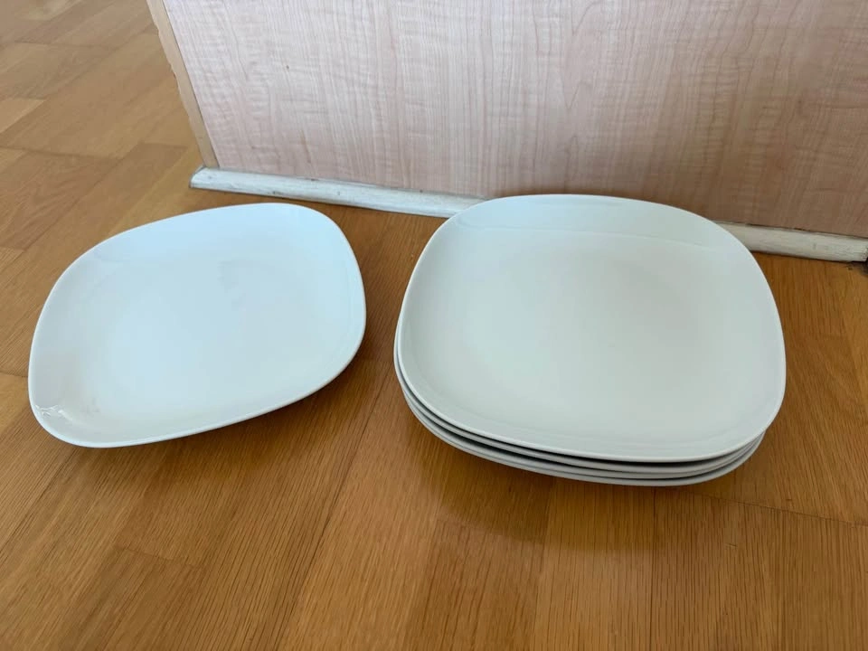 IKEA White Dinnerware Set – Plates, Bowls & Glasses - photo 5
