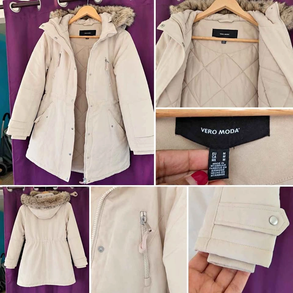 Vero Moda Parka Women Jacket Size M
