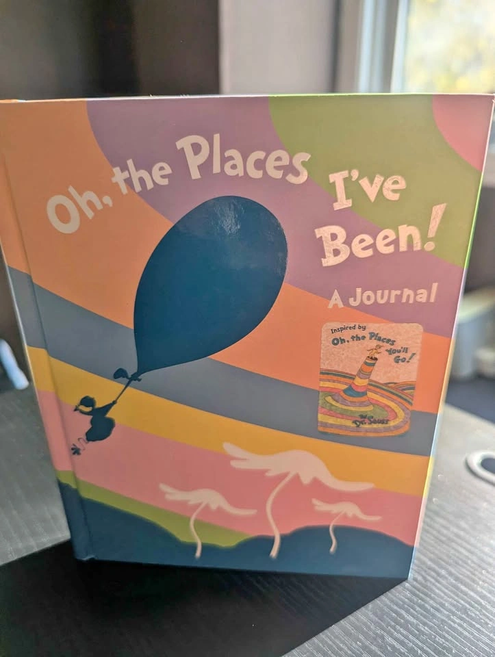 Oh, the Places I've Been! Dr. Seuss Journal – Hardcover
