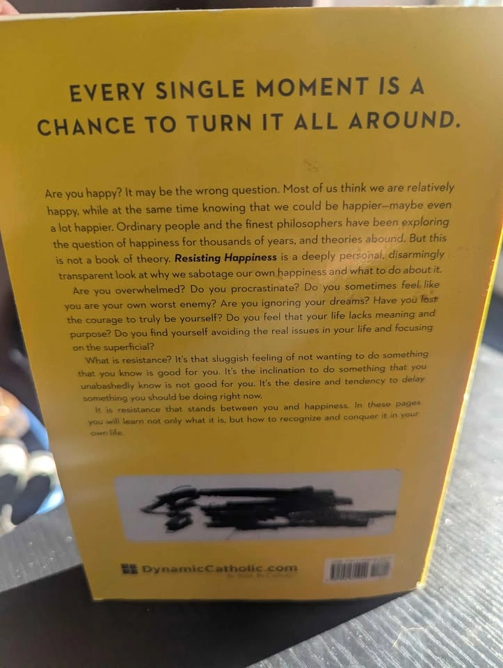 Resisting Happiness by Matthew Kelly – Paperback - photo 2