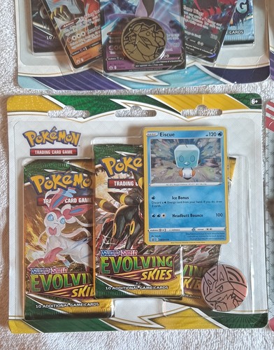 Pokémon TCG Chilling Reign & Evolving Skies Sealed Lot (16) - photo 3