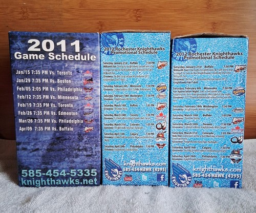 Rochester Knighthawks Limited Edition 2011 Lacrosse Bobblehead L - photo 2