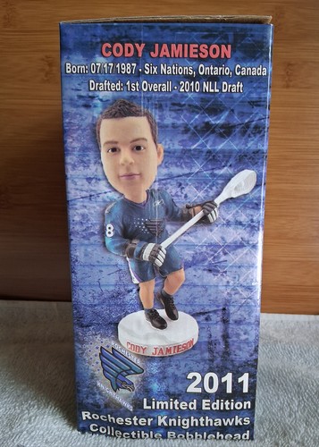 Rochester Knighthawks Limited Edition 2011 Lacrosse Bobblehead L - photo 4