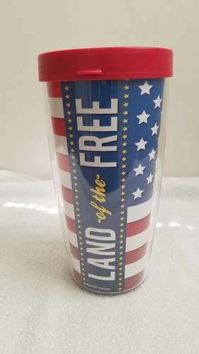 Signature Tumbler, LAND Of The FREE, 16 oz.