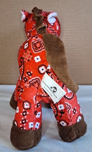 Stuffed Red Pailey Bandana Giraffe Plush - photo 2