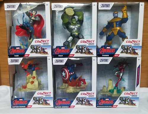 NIB Zoteki Marvel Avengers Target Exclusive Diorama Figures Lot