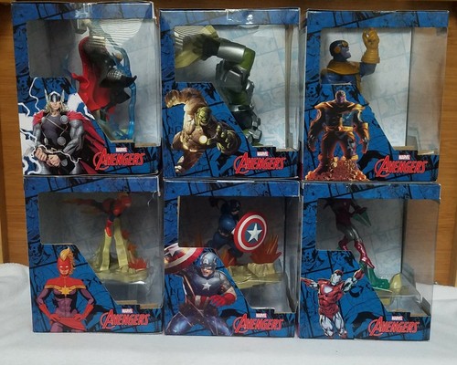 NIB Zoteki Marvel Avengers Target Exclusive Diorama Figures Lot - photo 2