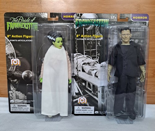 FRANKENSTEIN & BRIDE OF FRANKENSTEIN 8" MEGO Action Figure