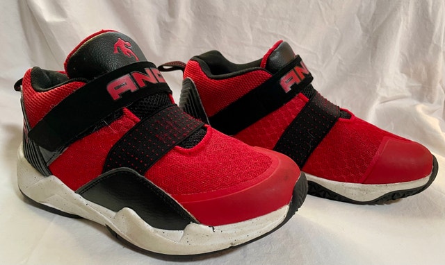AND1 Youth Size 4 Mid Top Basketball Sneakers - photo 3
