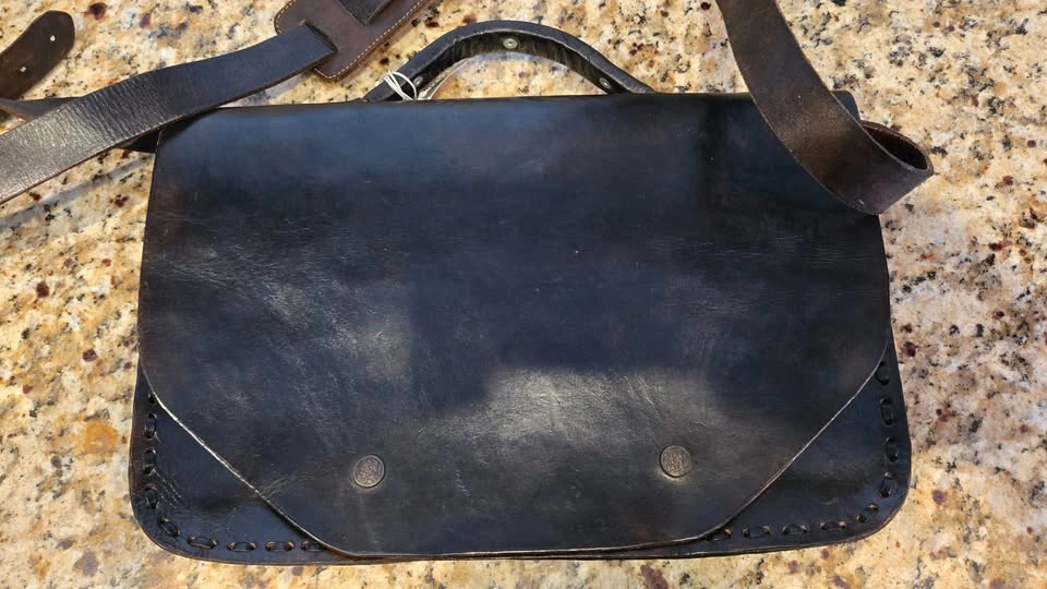 Leather Bag from Chiapas, Mexico - photo 2