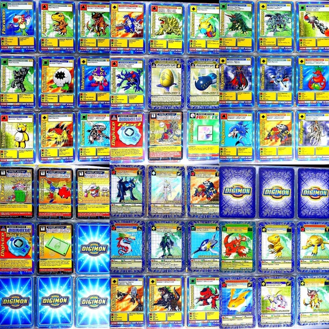 Vintage Digimon Card Collection