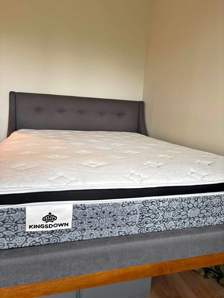 Queen Bed Frame + Mattress