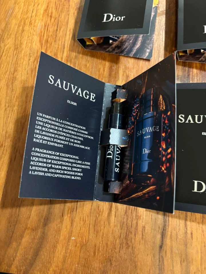 Dior Sauvage EDT & Elixir Sample Set – 10 × 1ml - photo 2
