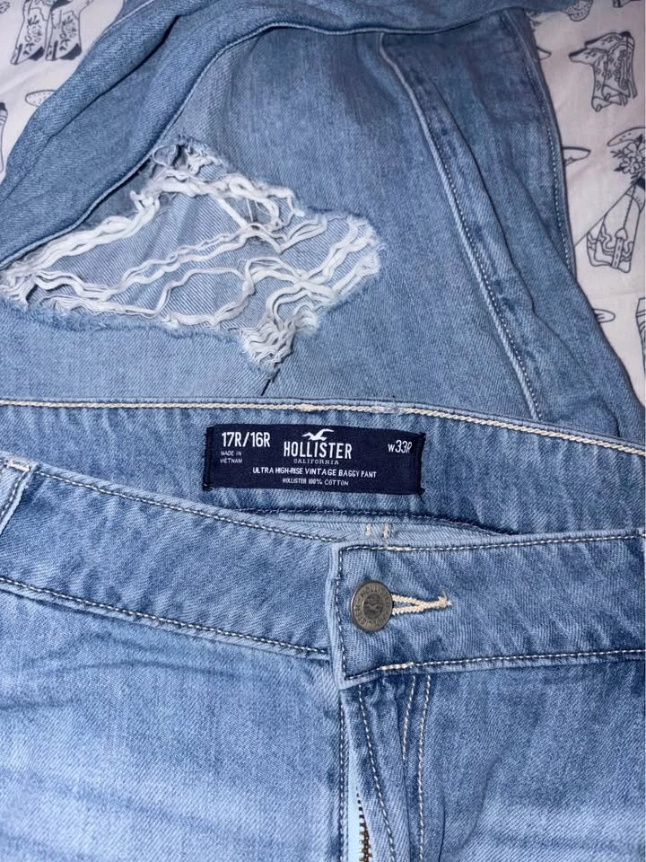 Hollister Ultra High-Rise Vintage Baggy Pant - photo 3
