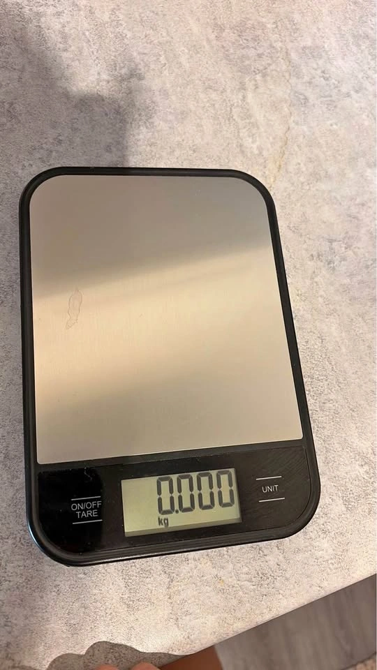 Digital Kitchen Scale with Stainless Steel Platform