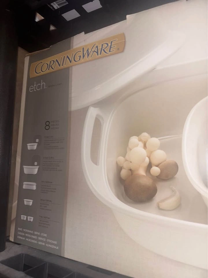 CorningWare Etch 8-Piece Bakeware Set - photo 2