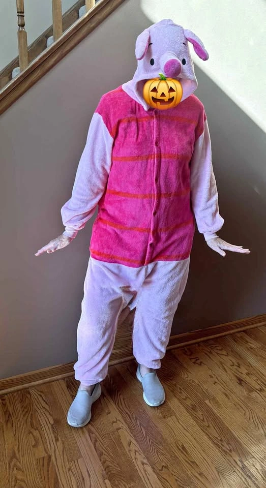 Disney's Piglet Character Onesie Costume Size L