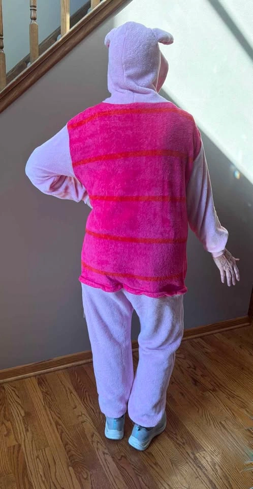 Disney's Piglet Character Onesie Costume Size L - photo 2