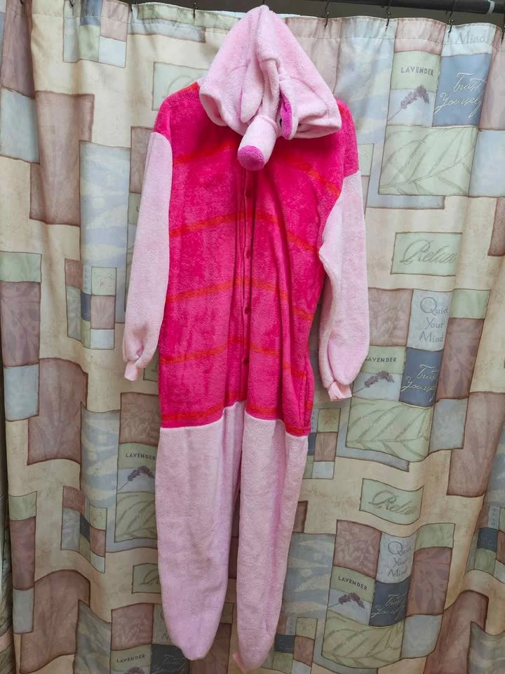 Disney's Piglet Character Onesie Costume Size L - photo 5
