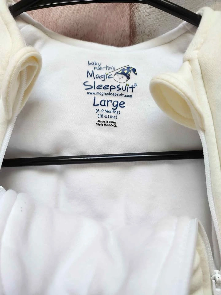 Baby Merlin's Magic Sleepsuit Large 6-9 Months - photo 2