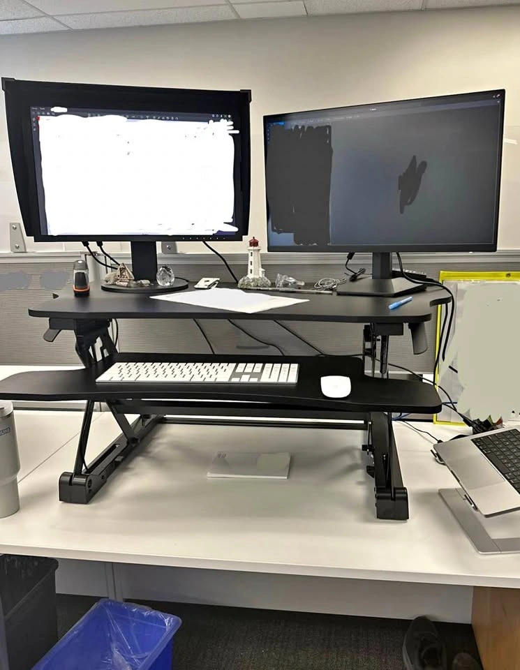 42 Inch Adjustable Desk Riser