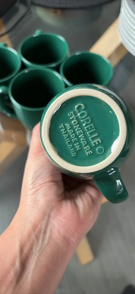 Green Mugs - Set of 5 corelle - photo 2