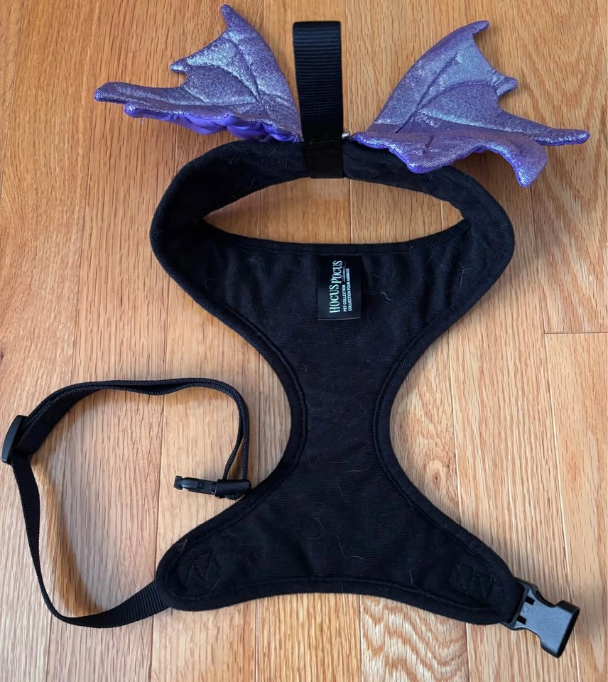 Dog Halloween Costume – Purple Bat Wings Harness – L/XL - photo 4