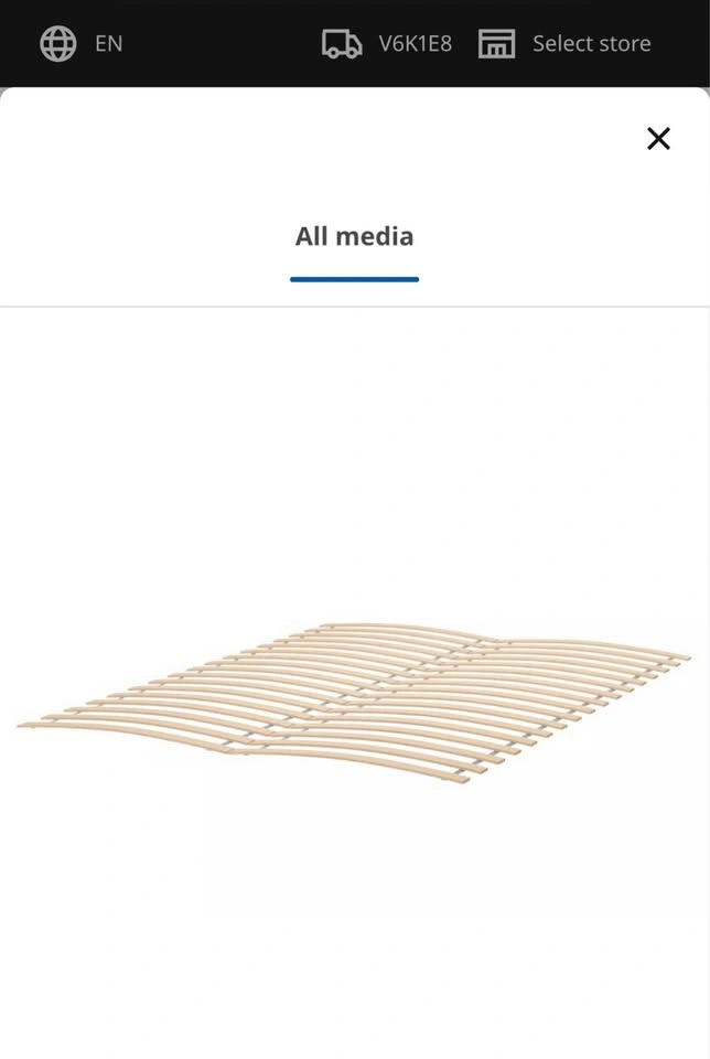 IKEA LURÖY Slatted Bed Base – Queen Size - photo 3
