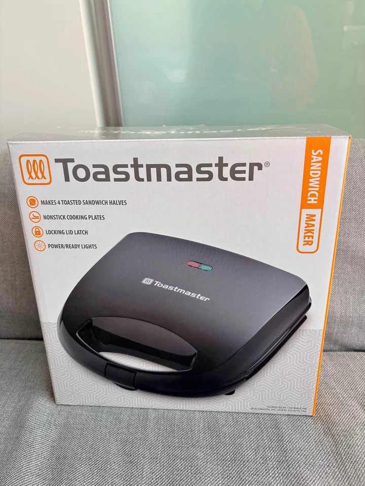 Toastmaster Grilled Cheese Sandwich Maker Toaster