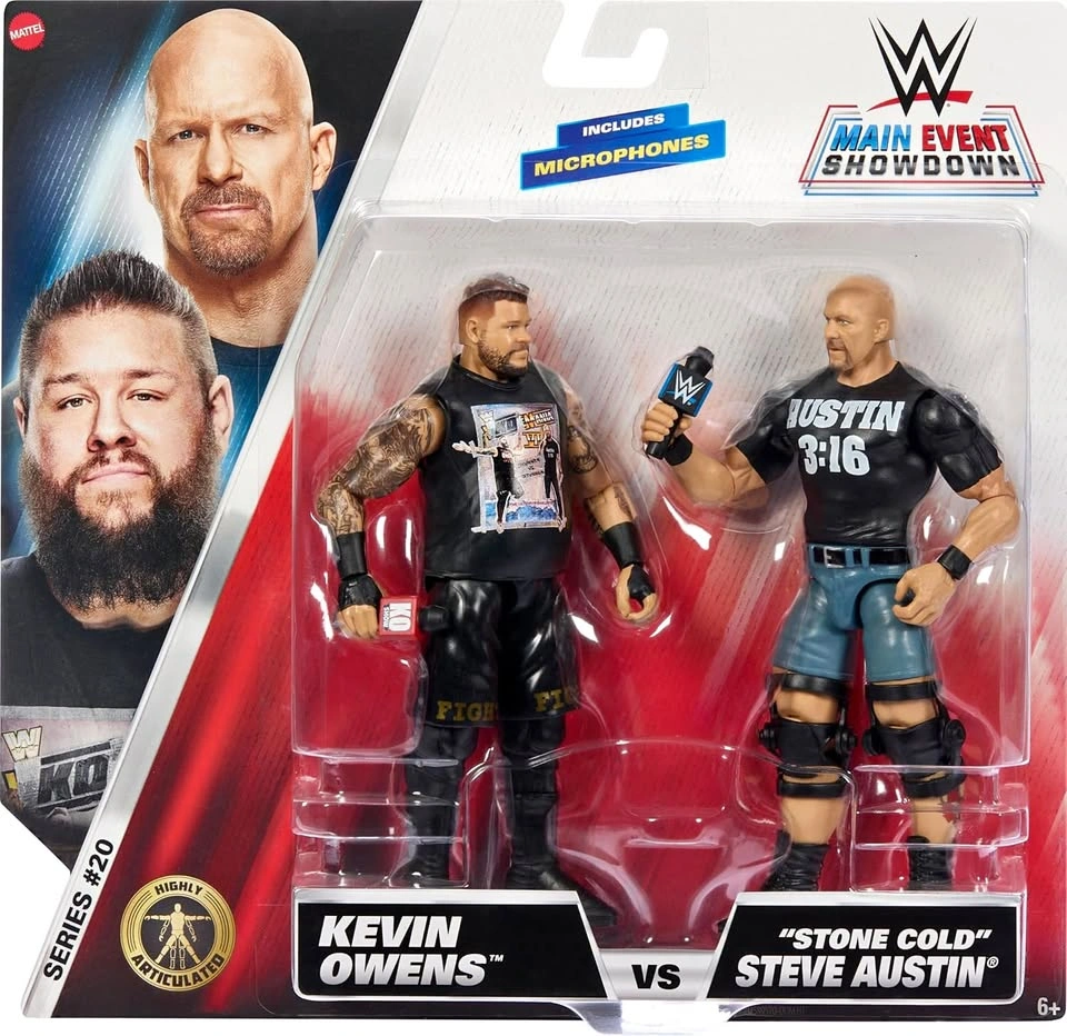 WWE Championship Showdown 2-Pack: Stone Cold vs Kevin Owens
