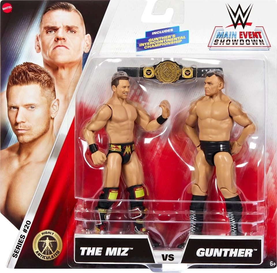 WWE Championship Showdown 2 Pack Gunther & The Miz