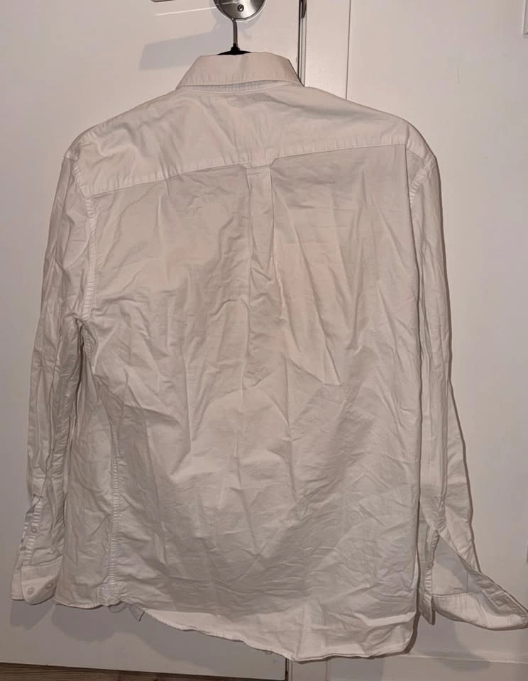 Marks & Spencer Oxford Button-Down Shirt, Small, White - photo 2