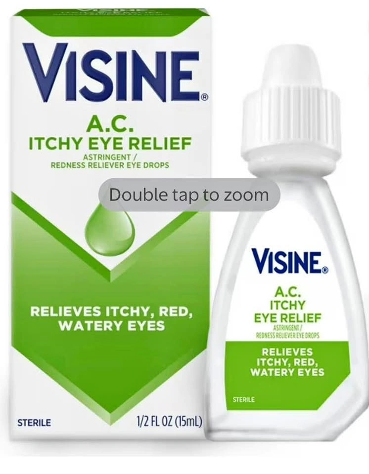 Visine A.C. Itchy Eye Relief & Redness Relief Eye Drops, 0.5 fl.