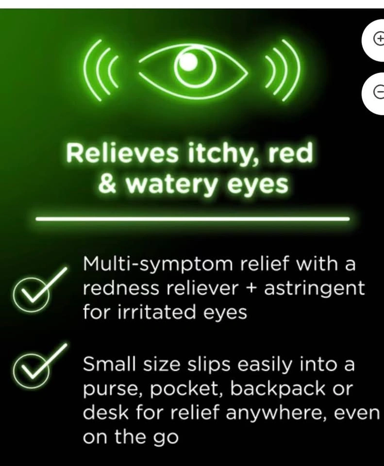 Visine A.C. Itchy Eye Relief & Redness Relief Eye Drops, 0.5 fl. - photo 4