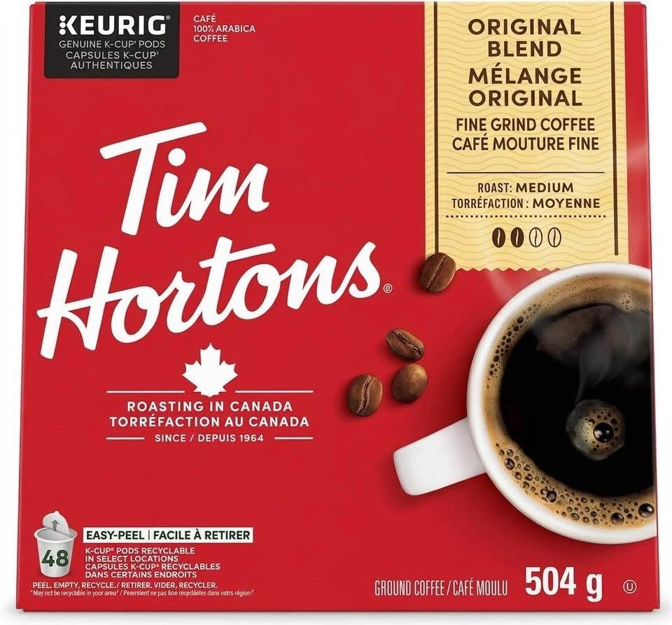 Tim Hortons Original Blend K-Cup Pods, 48 Count - photo 2