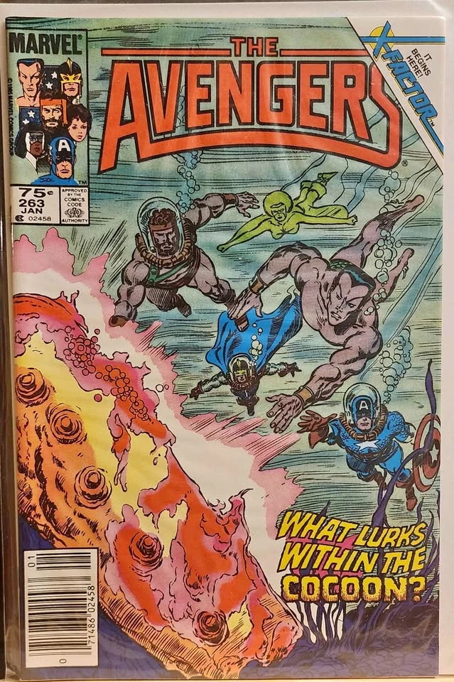 Lot of 6 The Avengers: Issues 183, 185, 239, 261, 263 & 266