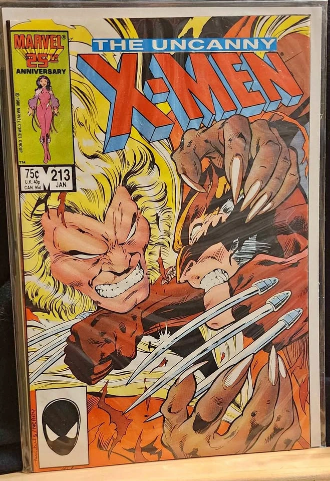 Lot of X-men Comics: 201, 204, 210 & 213 (3 Key Issues)