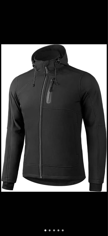 KUTOOK Black Softshell Windbreaker Jacket - Size XL - photo 2