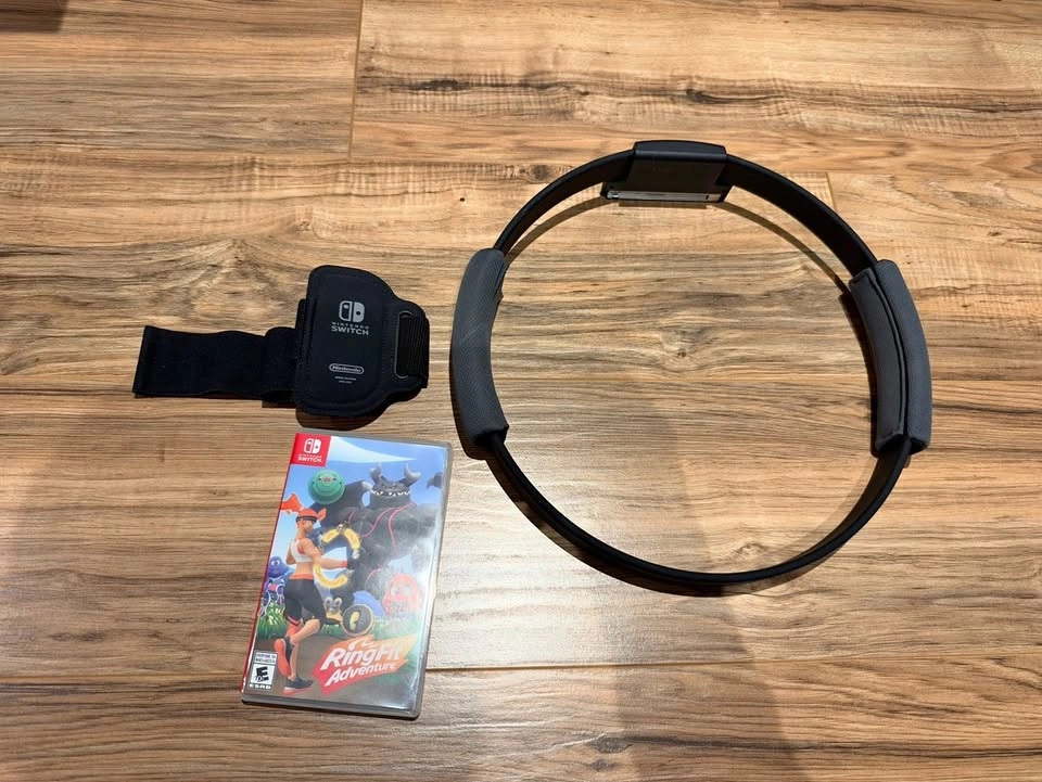 Ring Fit Adventure – Complete Set (Game + Ring-Con + Leg Strap)