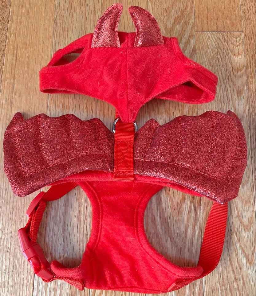 Dog Halloween Costume – Red Devil – M/L