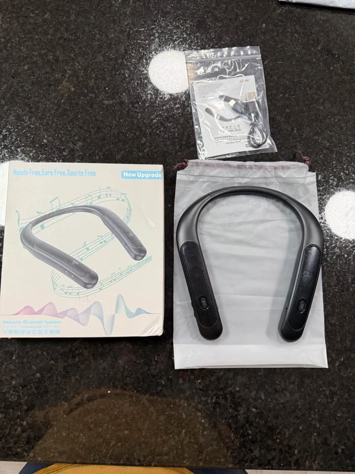 Neck Speaker, Wireless 3D Stereo Sound, 12H Playtime - photo 3