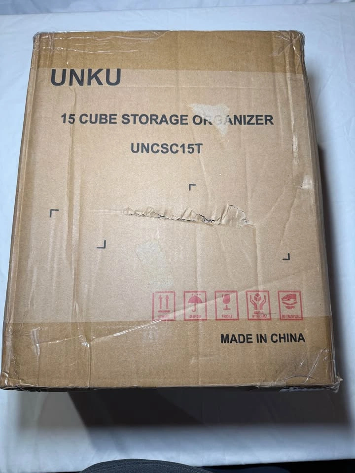 UNKU 15 CUBE STORAGE ORGANIZER, CLOSET ORGANIZER SHELF - photo 2