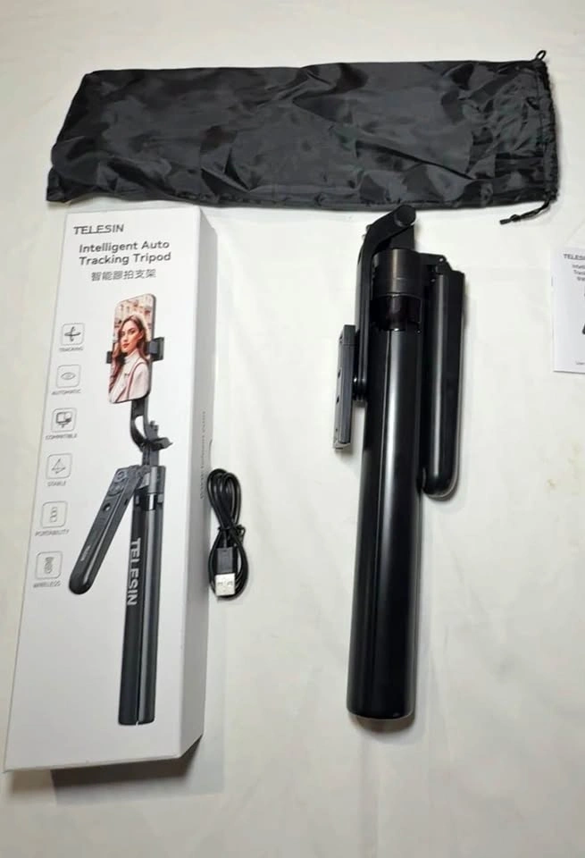 TELESIN 63" Smart Auto Face Tracking Tripod with Remote
