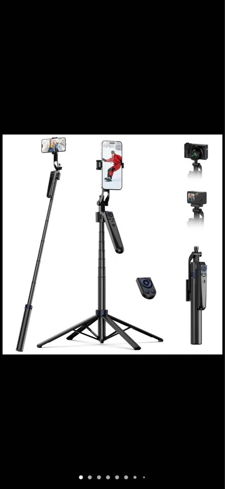TELESIN 63" Smart Auto Face Tracking Tripod with Remote - photo 2