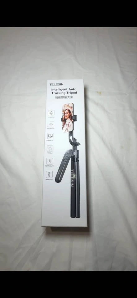 TELESIN 63" Smart Auto Face Tracking Tripod with Remote - photo 3