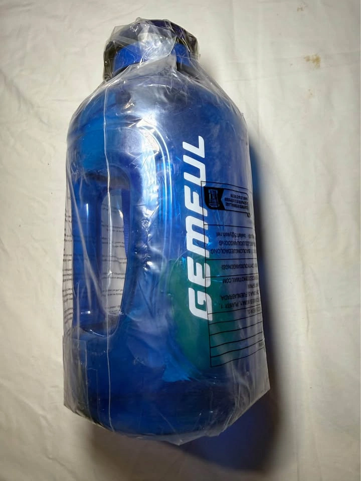 Motivational Water Bottle with Time Marker Straw 3L - photo 5