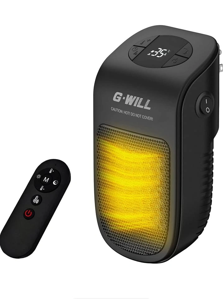 G-WILL Smart Plug-in 600W Ceramic Electric Space Heater