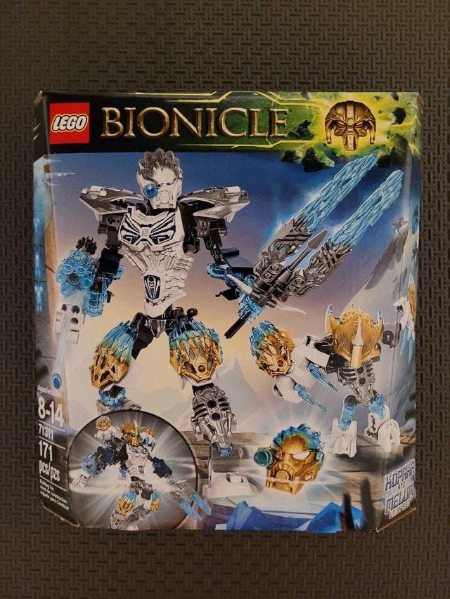 LEGO Bionicle 71311 Kopaka and Melum Unity Set, Factory Sealed